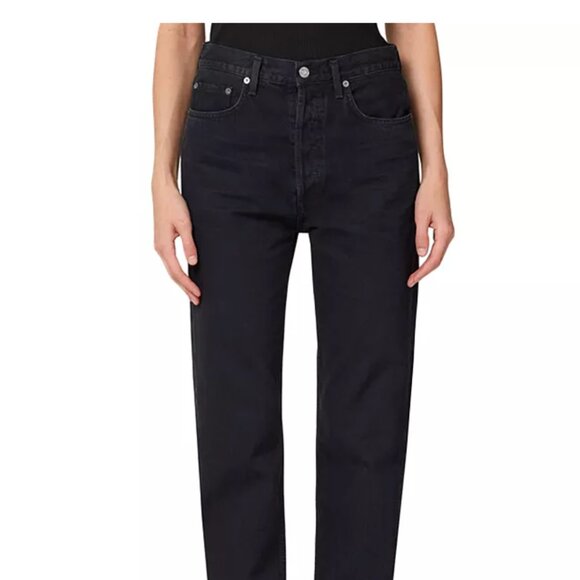 Agolde 90s Pinch Waist Black - Picture 5 of 12